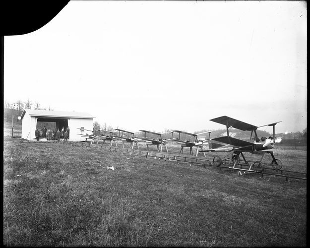 Kettering Bugs ready for launch Oct 1918