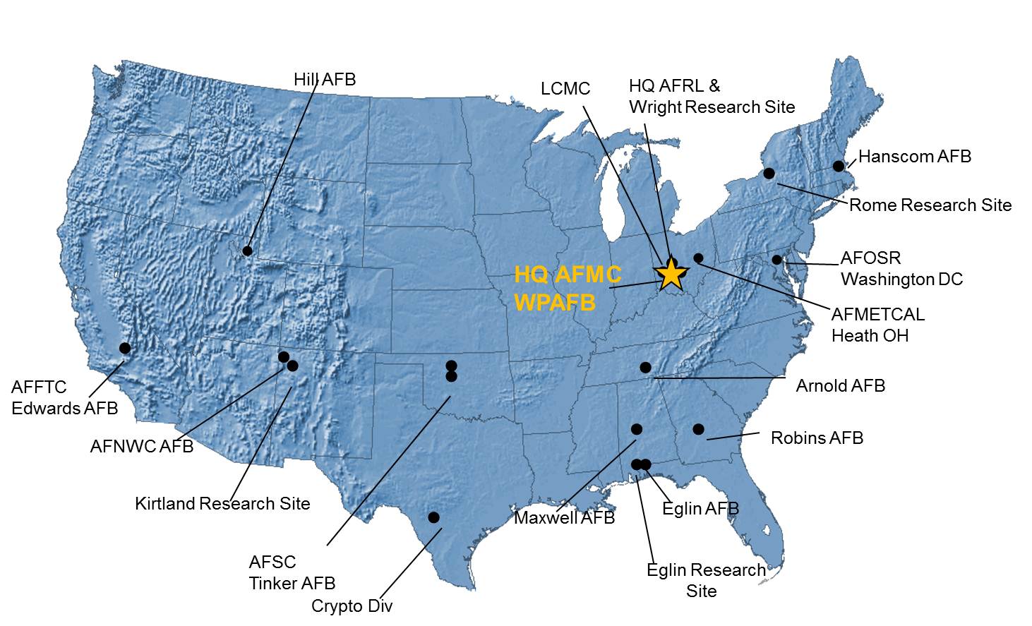 All The Military Bases Usa Map D.U.M.B Deep Underground Military
